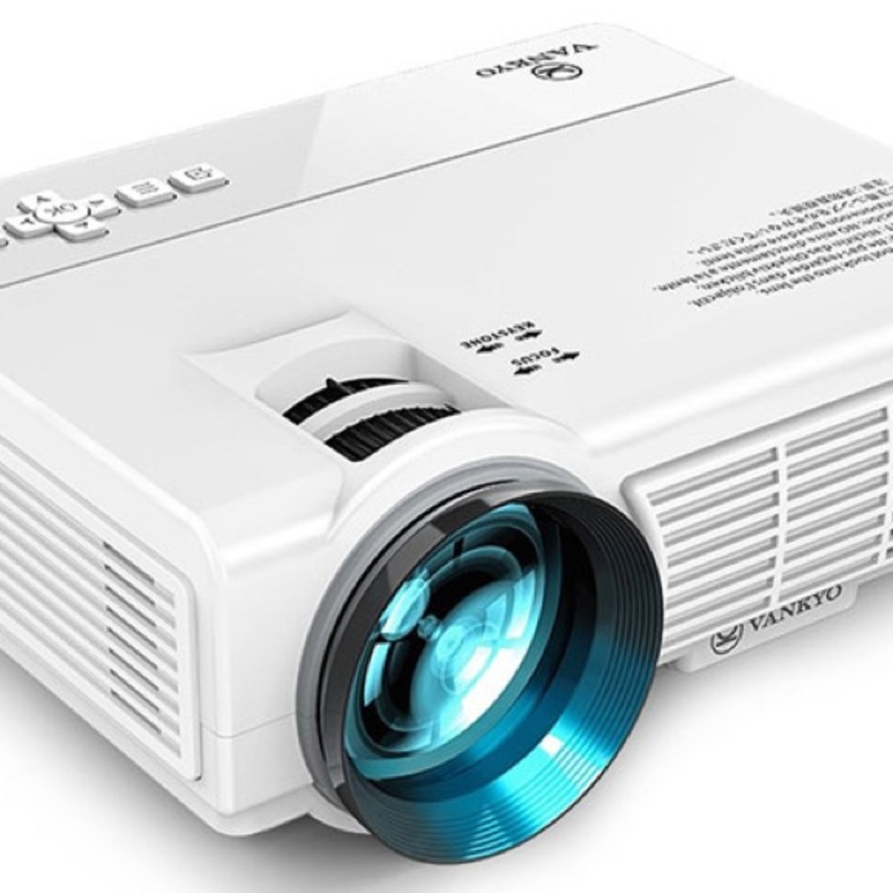 Vankyo White Projector with Case